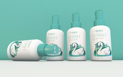 《小畔精靈》嬰幼兒洗護用品包裝設計 以清澈之名，守護初生柔軟